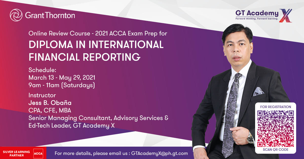 DIPLOMA IN INTERNATIONAL FINANCIAL REPORTING | Grant Thornton