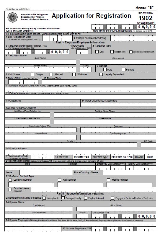 Enhanced BIR Registration Forms Now Available | Grant Thornton